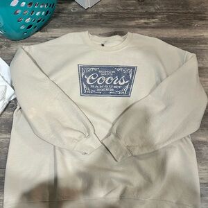 Coors Babquet crew neck sz L